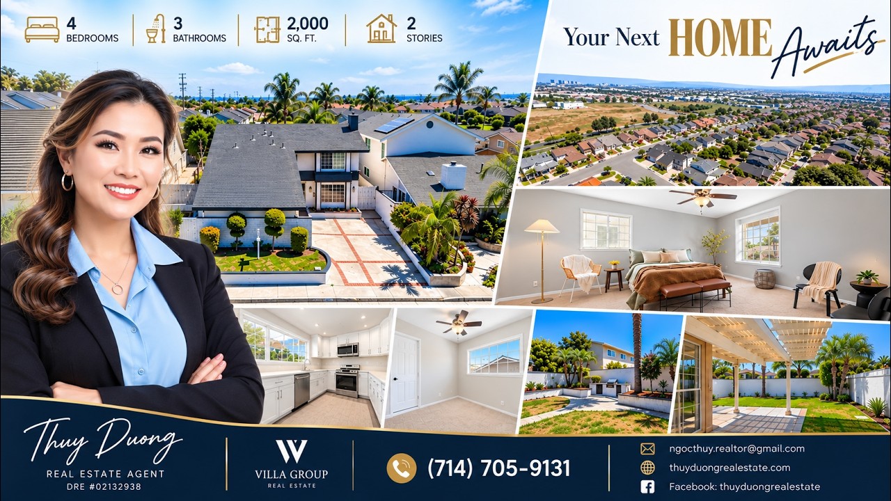 Thuy Duong - 🏡🔥 FOUNTAIN VALLEY – GIÁ NHÀ VẪN ĐANG GIỮ RẤT TỐT!