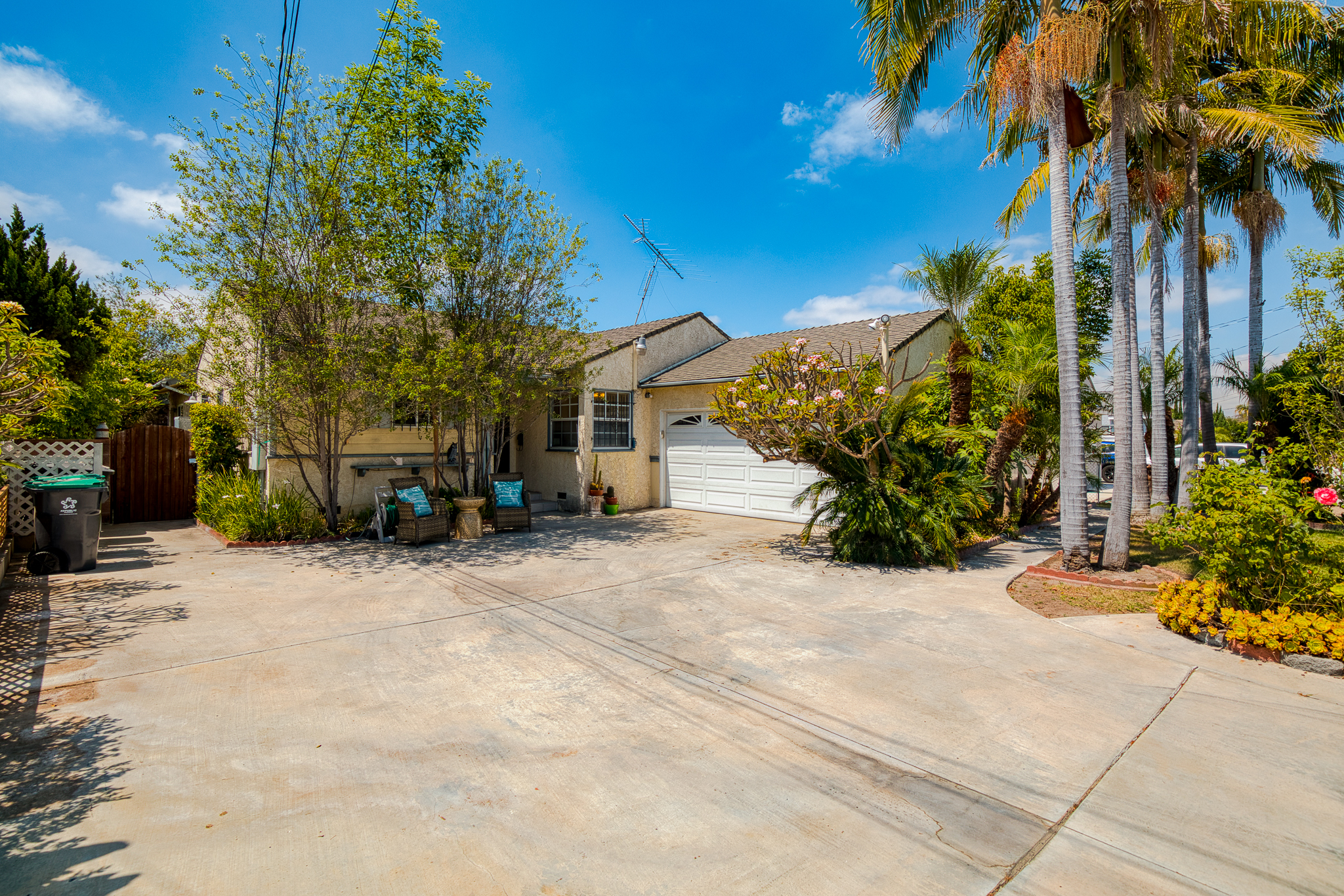 ADU/JADU potential, large lot size, and Disneyland location.